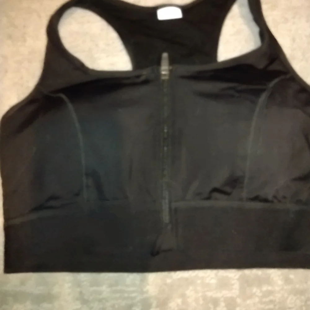 Amoena Gloria Front Zipper Sports Bra, NWOT